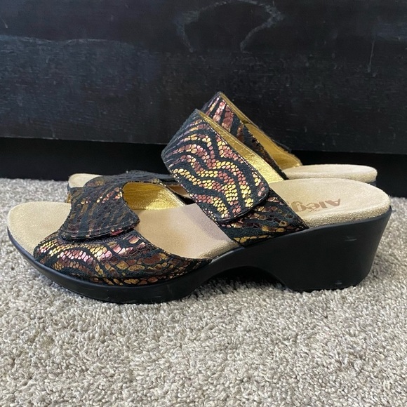 Alegria Asha Golden Jungle Sandal size 40/US 10 - Picture 4 of 7